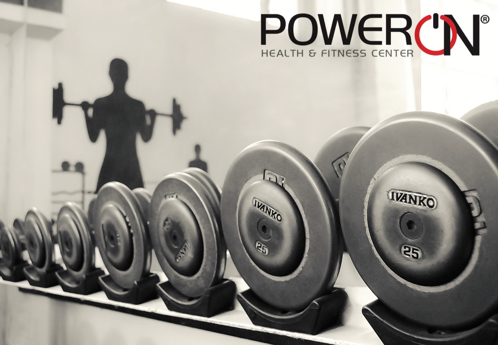 Mancuernas con la marca PowerON